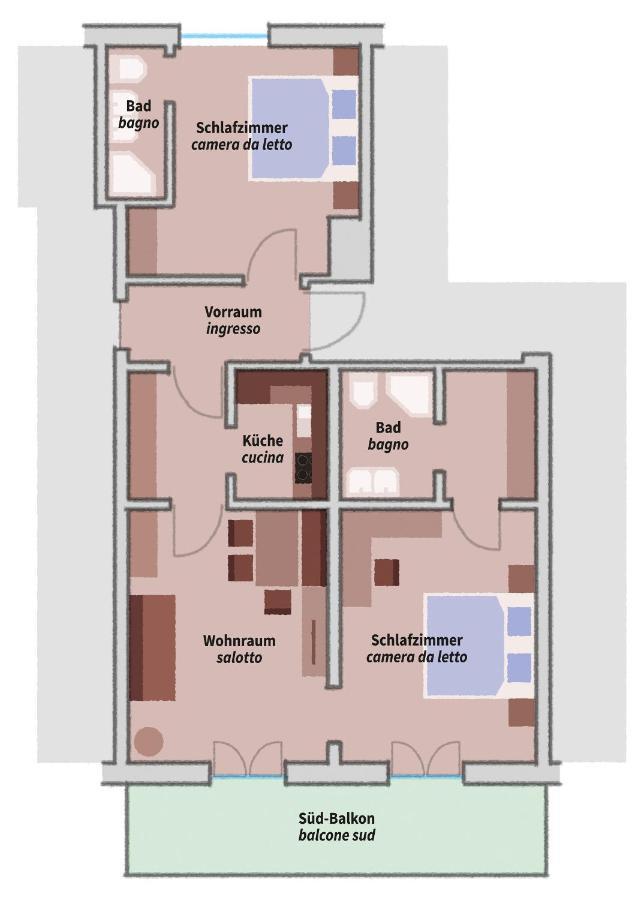 Hotel-Garni Appartement Gartenheim Schenna Ngoại thất bức ảnh
